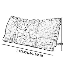 Xufei Cuscino da Comodino Grande Cuscino da Comodino Cuscino da Comodino in Cotone Multifunzione con Nucleo Indipendente con Cerniera Facile da Pulire, 6 Colori, 5 Dimensioni