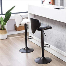 XM&LZ Altezza Regolabile Sgabelli da Bar Sgabello da Cucina,Sedie Swivel Barstool con Schienale per Pub Kitchen,Altezza del Contatore Sgabelli da Barra Swivel-Verde 17x16x16in