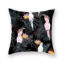YUEBAOBEI Set di Cuscini per Esterni A Foglie di Sago Foglie di bambù in Cotone Resistente Maha Foglia di Palma Federa Decorazione per Divano di Casa Regalo 18 * 18IN,G
