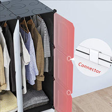 wardrobe Armadi in plastica per la casa, armadi semplici Portatili, armadietti, armadi multifunzionali, Varie Dimensioni