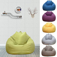 Ghopy - Copripoltrona a sacco per adulti e bambini, XXL (120 x 100 cm), senza imbottitura in tessuto, per divano grande, sedia a sdraio, per interni ed esterni