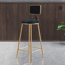 DFREW 65 / 75Cm Sgabelli da Bar per Pub/Bar | Cucina Pranzo Sedie con Flanella Seduta e Schienale | Cafe Contatore Imbottito Sgabello Alto (Brown),65 cm,65 cm