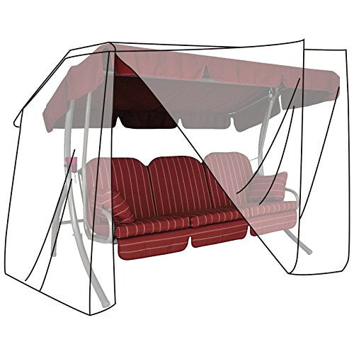 WOLTU® GZ1166tp Copertura per Altalena Sedia Dondolo Poltrona Mobili da Giardino Telo di Coperture Cover Protezione PE