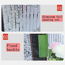 ZXCASDF Serra Casa Ombra Panno Sunblock Mesh Taped Bordo Grommets, Resistente Ai Raggi UV Ombra Sun Net per Serra Fiori Piante Patio Prato Mesh,80x40x40cm