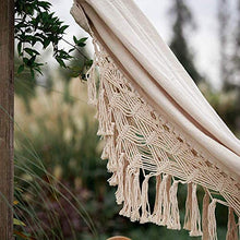 ZXCVB Amaca Doppia Portatile Frangia Grande Brasiliana macramè Doppia Amaca Deluxe Altalena Sedia da Giardino da Esterno da Interno sospeso - capacità 550 libbre