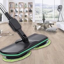 SSAYY Spray Mop Spazzatrice Elettrica Ricaricabile Automatica Spazzatrice Elettrica Scopa A Mano Pulitore per Pavimenti Spazzola in Microfibra Utensili per La Pulizia della Casa