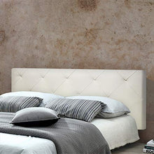 P17 | Testiera in Ecopelle | Rombo | 160X60 | (Bianco)