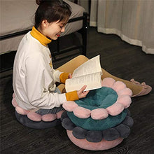 Ammily Petal Futon Peluche Tatami in stile giapponese Futon Petal Cuscino di seduta Spessa Pavimento Tatami Cuscino Rotondo per Bambini Adulti
