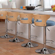 Zhou-WD qualità Poltrona Alta, Hotel Restaurant Bar Stool di Uso della casa Computer Desk Sedia da Ufficio con Schienale Living Room Furniture Sgabelli da Bar (Color : #4, Size : 41 * 65-85CM)
