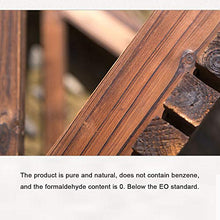 outdoor furniture Sedia da Parco panchina in Legno massello, panchina da Esterno in Legno massello anticorrosivo, Supporto da Balcone per Balcone, Usato per Prato, Portico