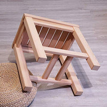 SCXZY Sanità Doccia Sgabello Bagno Anti-corrosione Antiscivolo Sicurezza Stabile Sedia da Bagno Cambio Scarpe Sgabello Anziani/portatori di Handicap/Panca Incinta in Legno massello Sgabello Sedia