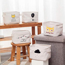 XIXIAO - Cesto portaoggetti per armadi, cassetti, armadio, cassettiera, 21 x 16 x 15 cm, colore: bianco cremoso
