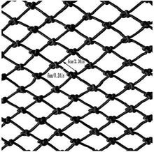 Protective net decoration / Protezione Stair nero netto Balcone Safety Net Tessuti a mano Net Decorazione parete Net Cat rete anti caduta della rete del recinto 100 millimetri netto * 100mm maglia cor