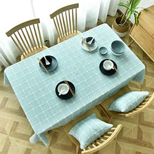 WSJIABIN Tovaglia Arredamento casa Moderna Minimalista Verde Spesso Plaid Copertura Asciugamano Soggiorno Camera da Letto tovaglia di Lino tovaglia