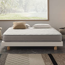 naturalex | Aerolatex | Materasso Matrimoniale 160x200 cm in Lattice e Waterfoam Traspirante | Struttura Ergonomica Autoventilante | Sistema di Supporto Rinforzato | Adattamento a Risposta Rapida
