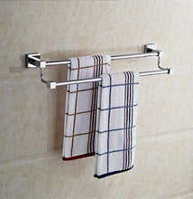 PYROJEWEL Mensole Bagno Barra in Alto Banco di Bar Gancio griglia in Acciaio Inox Piazza Bagno Bar Bagno Ciondolo Hardware e Bassa Ispessimento palo 60 * 20cm mensola da Bagno