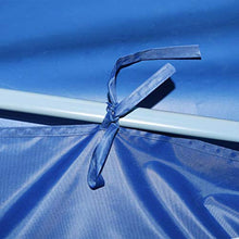 vidaXL Tenda Pieghevole Pop-Up 8 Pareti Laterali Blu Tendone Padiglione Bersò