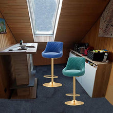 Sgabelli da Bar Sedia Moderna senza bracciolo con schienale regolabile Sgabello da bar altezza Bar Sedie regolabile Pub Sgabello girevole, for la cucina / Sala Giochi / Living Room Pub (Set di 4) Rego