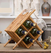 DJSMjbj Solido Legno for Il Vino del Supporto della cremagliera Creativa del Vino Rack Ristorante Wine Glass Europea Rack Calice Rack Hanging Facile da installare Ripiani Decke