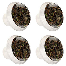 Struttura dell'albero 4 PCS Pomelli per Porta, Pomolo per Mobile, Pomelli per Mobili con Viti, Maniglia per Armadietto, Pomelli per Porta, Pomelli per Cassetti per Porta, Armadio, Cassetto e Credenza