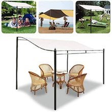 ERTYW, copertura superiore per tettoia da giardino, telo di ricambio per gazebo da giardino, telo impermeabile 300D, copertura superiore di ricambio (non incluso supporto in acciaio)