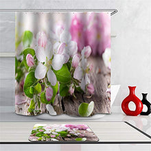 Combinazione Bagno. Immagini Chiare E Colori Vivaci Rendono Il Tuo Bagno Pieno di Vita. Accessori da Bagno. Fiori su Assi di Legno.