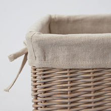 Cestini Portaoggetti Cestino Bin Vestiti Snack Detriti Scatola Di Giocattoli Naturale Liu Rattan Tessuti A Mano Camera Da Letto Soggiorno TG,Small