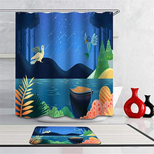 LIYAN Combinazione Bagno. Immagini Chiare E Colori Vivaci Rendono Il Tuo Bagno Pieno di Vita. Accessori da Bagno. Cartoon. Meteora. Uccello.