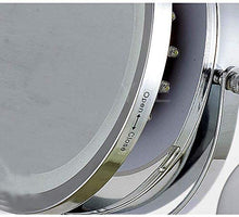 Bagno Vanity Specchi Doccia Specchi da Bagno Ingrandimento Specchi da Bagno a Parete Illuminati estendenti Double Side & 360 ° Girevole (Color : Silver, Size : 10 Times Magnification)