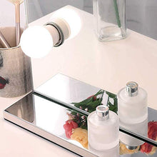 HFFFHA Specchio Hollywood Grande con luci Specchio da toeletta con Funzione dimmer Specchio da Trucco Illuminato con LED sostituibile