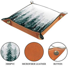 Eslifey - Organizer per Comodino con Motivo Natalizio, Design Classico e Moderno, 20,5 x 20,5 cm, Multi, 16x16cm