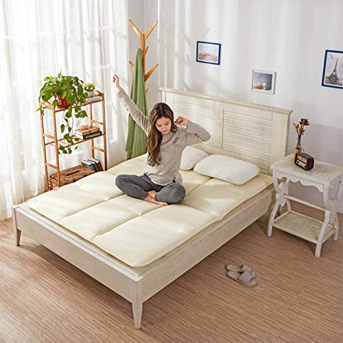NMBC Materasso Tatami Ground Futon Materasso Letto Pieghevole Morbido Residenza Studentesca Materasso Materassi Letto Pigro per dormitorio Camera da letto-100 * 195cm/39 * 77inch Un