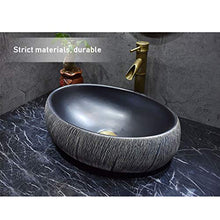 Lavabo in Ceramica, lavandino Artistico, Retro Adatto per Il Bagno di Un Hotel familiare