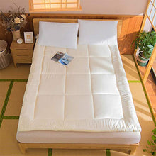 JanIST Giapponese Pieghevole Futon Tappetino Tatami, Trapuntato Morbido Portatile Coprimaterasso,Tutta La Stagione Premium Troppo Pieno Materasso Addensare-a 150x200cm(59x79inch)