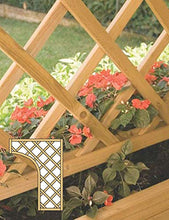 Grigliato In Legno Frangivista Diagonal DX 90 X 120 Cm Naturale