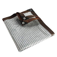 WXQIANG Sunblock Ombra Riflettente ALUMINET con Occhielli, Il 75% UV Netto Resistente for Villa Coperto Tetto Balcone, al Coperto o Esterno Protezione Solare, Isolamento Termico (Size : 1×4M)