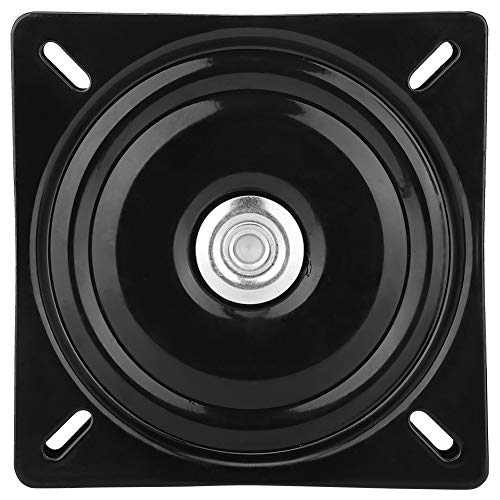 Nicoone tavolo da pranzo giradischi,Sedile girevole Base Mount Plate,Sedile girevole Base con rivetto di rinforzo,per la cucina domestica,Sala da pranzo,Hotel
