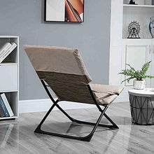 WUTONG Lettini da Giardino e poltrone reclinabili Cuscino Comfort all-in-One Imbottito Sedia Relax da Lettura Pieghevole Mobili da Balcone Sedie Pigre