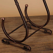 Portavini Moda Wine Rack vitivinicolo Europeo Creativo Rack Hanging Calice Rack Bottiglia di Vino Wine Rack Rack Wine Glass Rack Upside Down Home (Color : Photo Color)