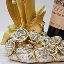ZLJ Creativo Europeo casa Bellezza Orologio Decorazione cremagliera del Vino armadietto del Vino Ornamenti Decorativi Artigianali in Resina di Alta qualità