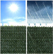 YUXO Artificiale Siepe Finta Foglia Edera Recinzione per la privacy Siepe di foglie artificiali Recinzione per pareti con schermo per la privacy Abbellisci la decorazione per giardino esterno Antivent