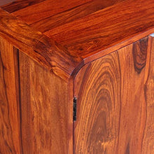 vidaXL Credenza in Legno Massello di Sheesham 75x35x60 cm Supporto Armadietto