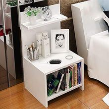 Comodino Camera da letto Comodino moderno Scaffale Legno Cabinet Universal Home Comodino Mobili Camera Per soggiorno, camera da letto, balcone ( Colore : Bianca , Dimensione : 35.5*40*73.5cm )