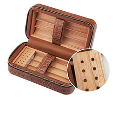 NIHAOA Accessori del Sigaro Corrosione Mano Cigar Humidor, Sigaro Desktop Box con umidificatore Buon apporto di umidità