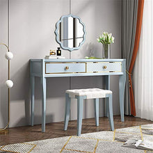 YaGFeng Comò L'estetica di Legno Set Comò Comò Cassettiera Camera da Letto Femmina 2 Specchio Quadrato (Color, Size : 110x43x75cm)