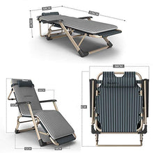 Mzl - Poltrona reclinabile da esterno Zero Gravity, con sedie imbottite e regolabili, inclinabile per piscina, patio, giardino, spiaggia, supporto 150 kg