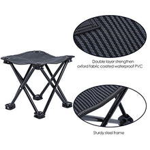 Camping Sgabello Sedia Pieghevole Sedia da Campeggio Mini Portable Sgabello Pieghevole Outdoor per Campeggio