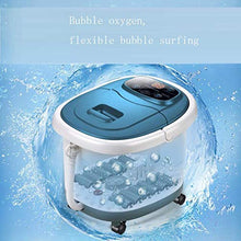 ZSQDSZ Pediluvio Automatico Elettrico per Uso Domestico pediluvio Elettrico Macchina Self-Service Massaggio Profondo barilotto Vasca a Pedale