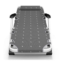 SHANCL Sedia da Spiaggia for Esterno Giardino Pieghevole for Ufficio (Color : Black)