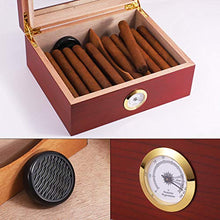 Cigar Humidor, Legno di Cedro Cigar Box Umidificatore Grande capacità Cigar Box di Legno Solido Idratante Cigar Box (260 * 220 * 110Mm)